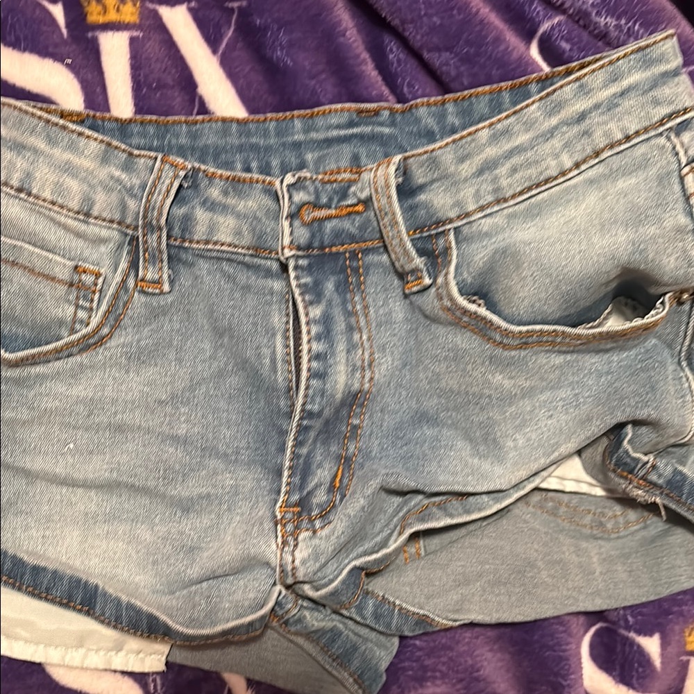 Denim Blue Jean Shorts